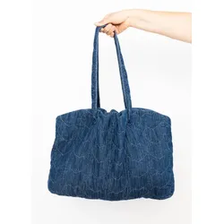 Blutsgeschwister Tasche Nerina - blue rider embroidery