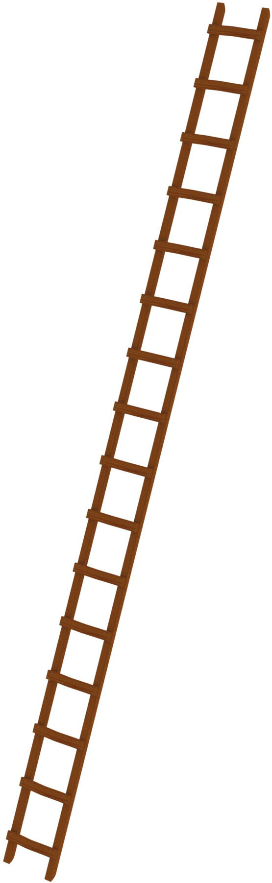 MUNK Dachdecker-Auflegeleiter Holz 16 Sprossen (033123)