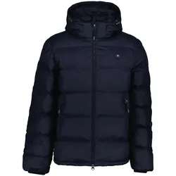GANT Herren Winterjacke - ACTIVE CLOUD JACKET, Steppjacke, Kapuze, Zip Blau / 2XL
