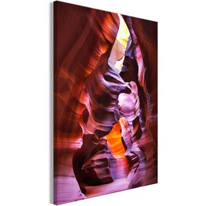 Artgeist Wandbild Antelope Canyon USA, Leinwand, Hochformat, 60 x 90 cm