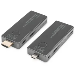 Digitus 4K Wireless AV Extender Set, 30 m USB-C - HDMI