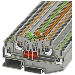 Phoenix Contact Knife disconnect terminal block 16A 400V, Elektronikkabel + Stecker, Grau