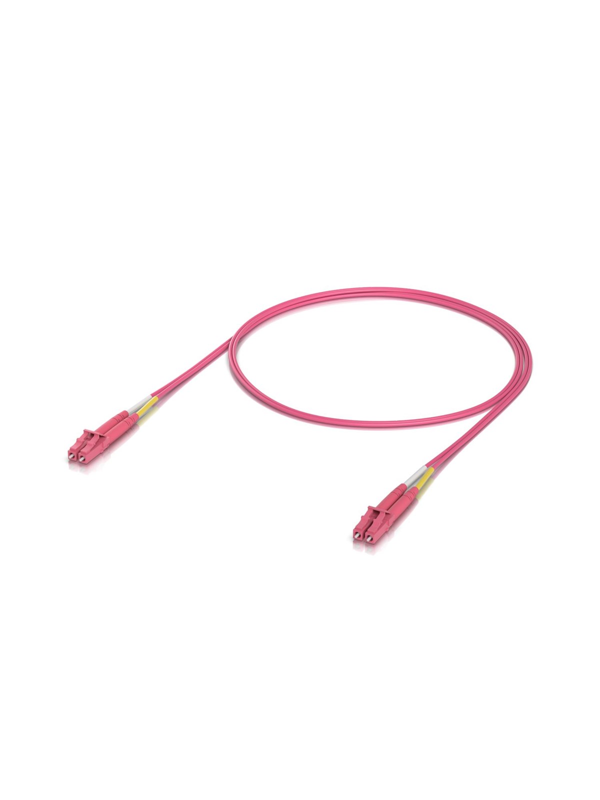 Ubiquiti UniFi OM4 Duplex LC UPC Fiber Patch Cable 1m (50-Pack) - Rosa - 1m