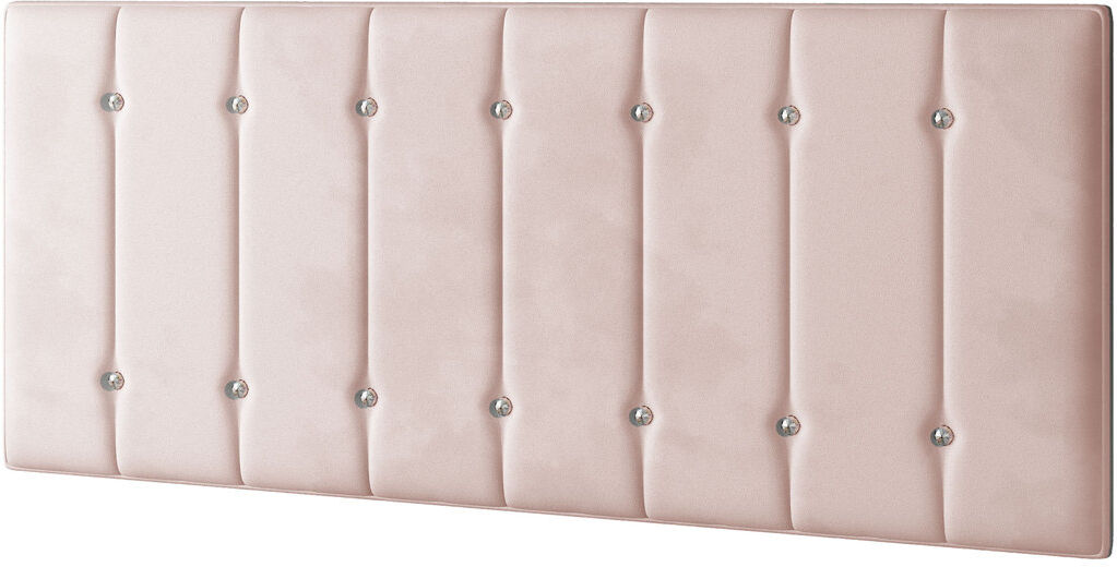 Fairmont Park Chiesa Upholstered Headboard Pink Double (4'6)