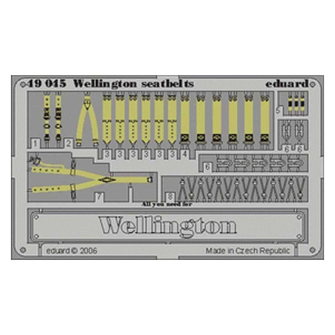 Eduard Wellington seatbelts Für Trumpeter-Bausatz (49045)