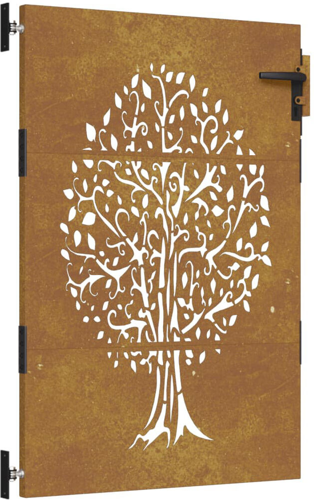 Ophelia & Co. Quasqueton Gate Fencing Brown 125cm H x 85cm W