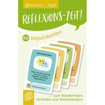 Reflexions-Zeit! 60 Impulskarten zum Wiederholen, Vertiefen und Weiterdenken, Sonstige von Teacher__light, Verlag an der Ruhr, 978-3-8346-7016-8