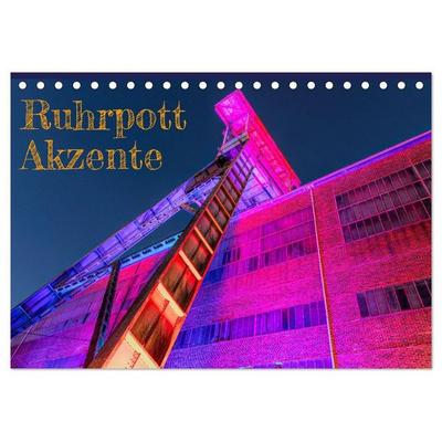 Ruhrpott Akzente (Tischkalender 2027 DIN A5 quer), CALVENDO Monatskalender