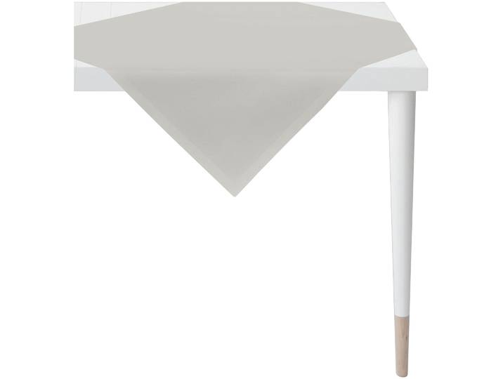 Tischdecke APELT 3800 , grau (hellgrau), B:85cm L:85cm, Baumwolle, Polyester, Tischdecken, Tischdecke