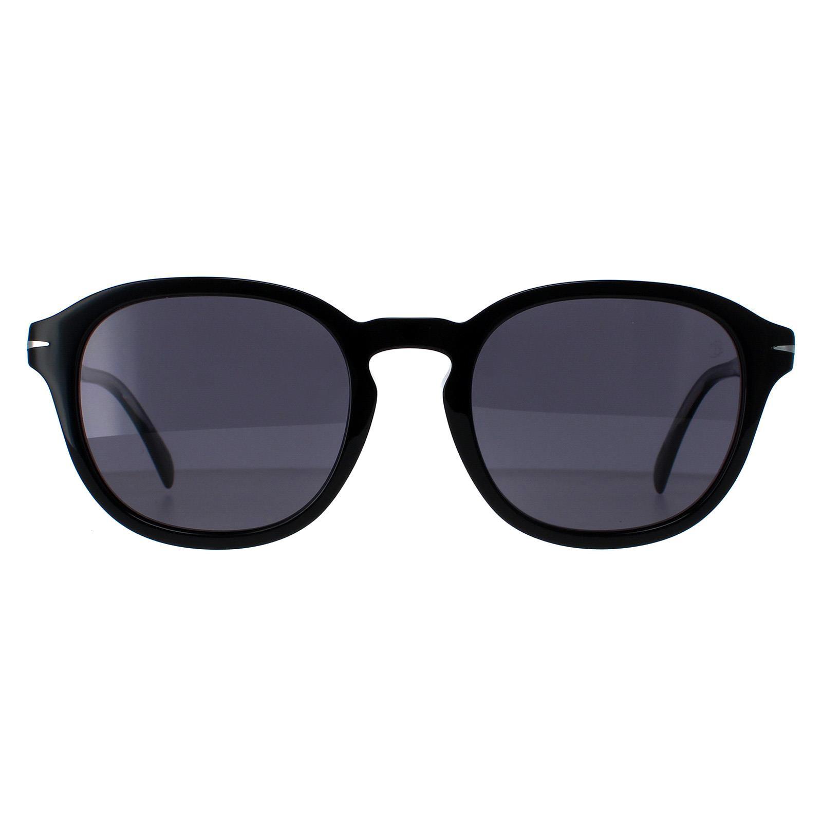 David Beckham DB1011/F/S 807 M9 zwart grijs gepolariseerde zonnebril