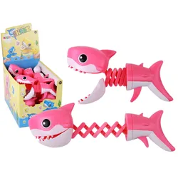 Spielzeug beißender Fisch Pink Shark Gun