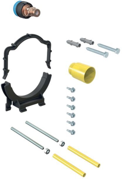Geberit Montagezubehör, zu Duofix Element 242272001 für Wand-WC, mit Delta UP-SPK 12cm