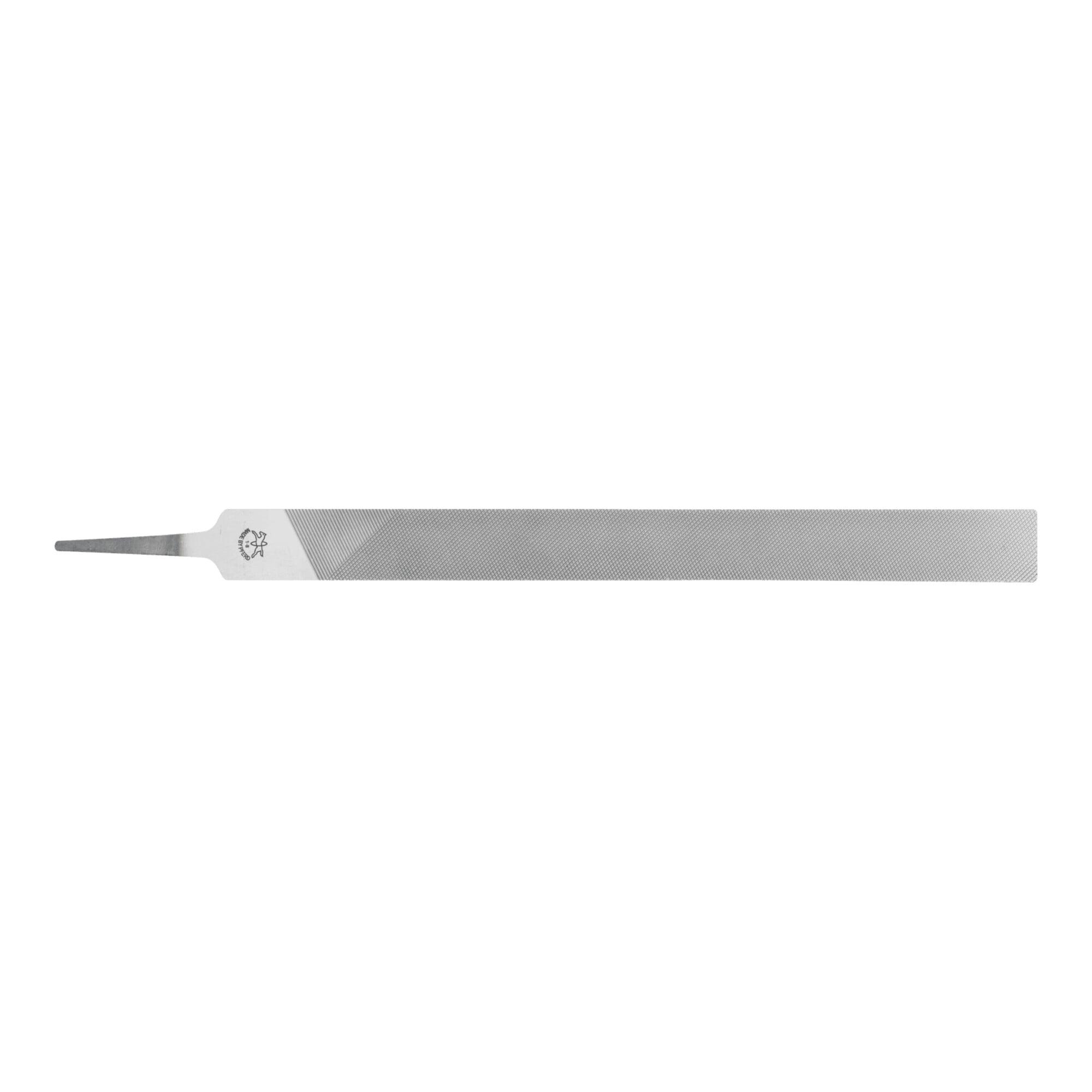PFERD TOOLS Werkstattfeile Flachstumpf 350mm Hieb 1 für grobe Zerspanung, Schruppen (11101351)