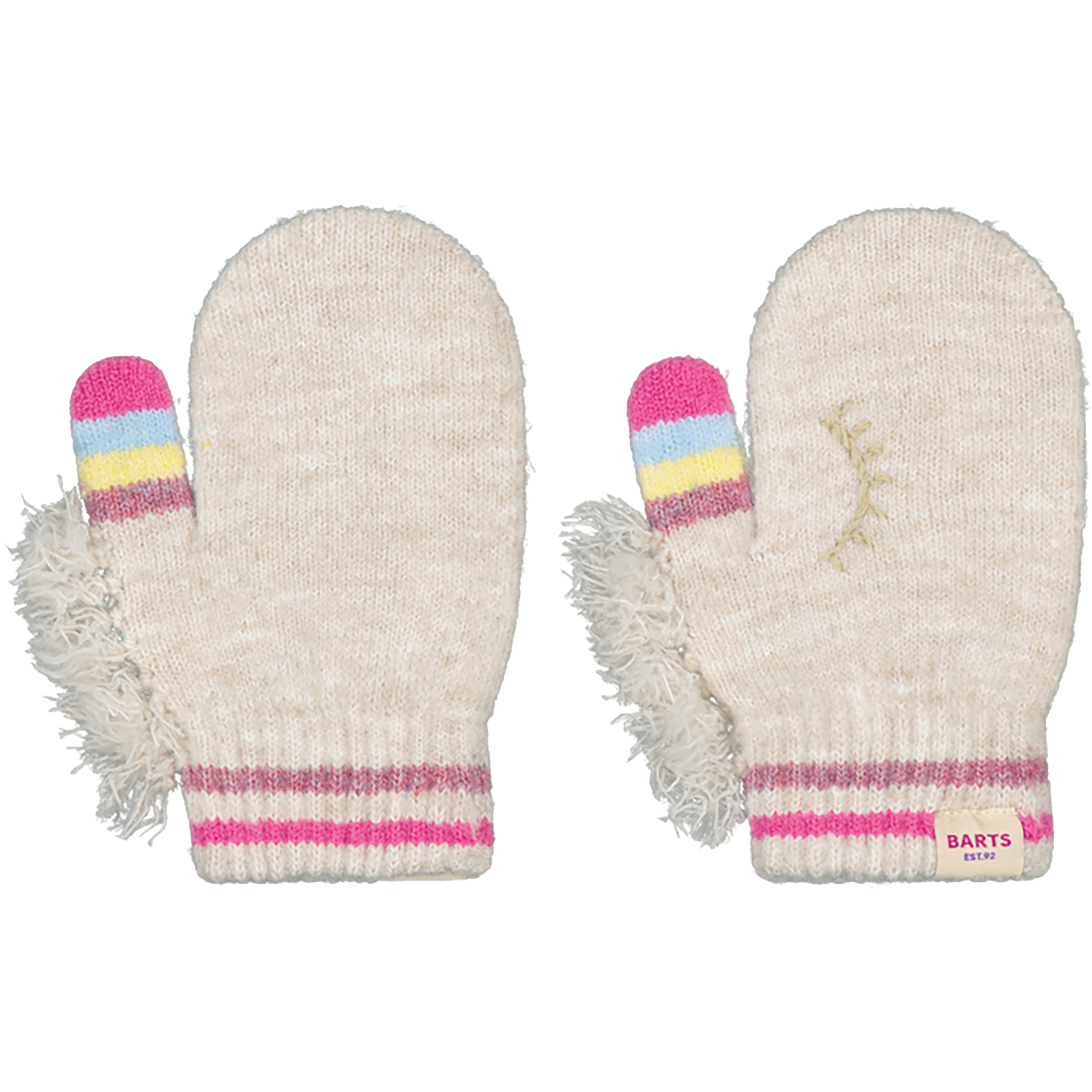 Barts Unicorny Kinder Fäustlinge beige Größe 2 Lifestyle