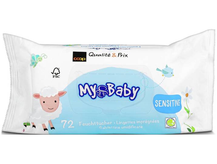 MyBaby My Baby Sensitive Feuchttücher 72 Stück