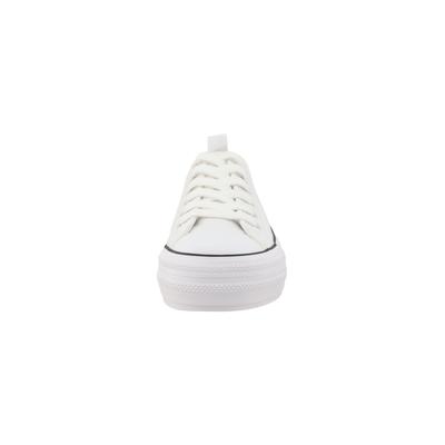 Sneaker TOM TAILOR "Tom Tailor Sneaker Low", Damen, Gr. 38, weiß, Leder, Schuhe Sneaker