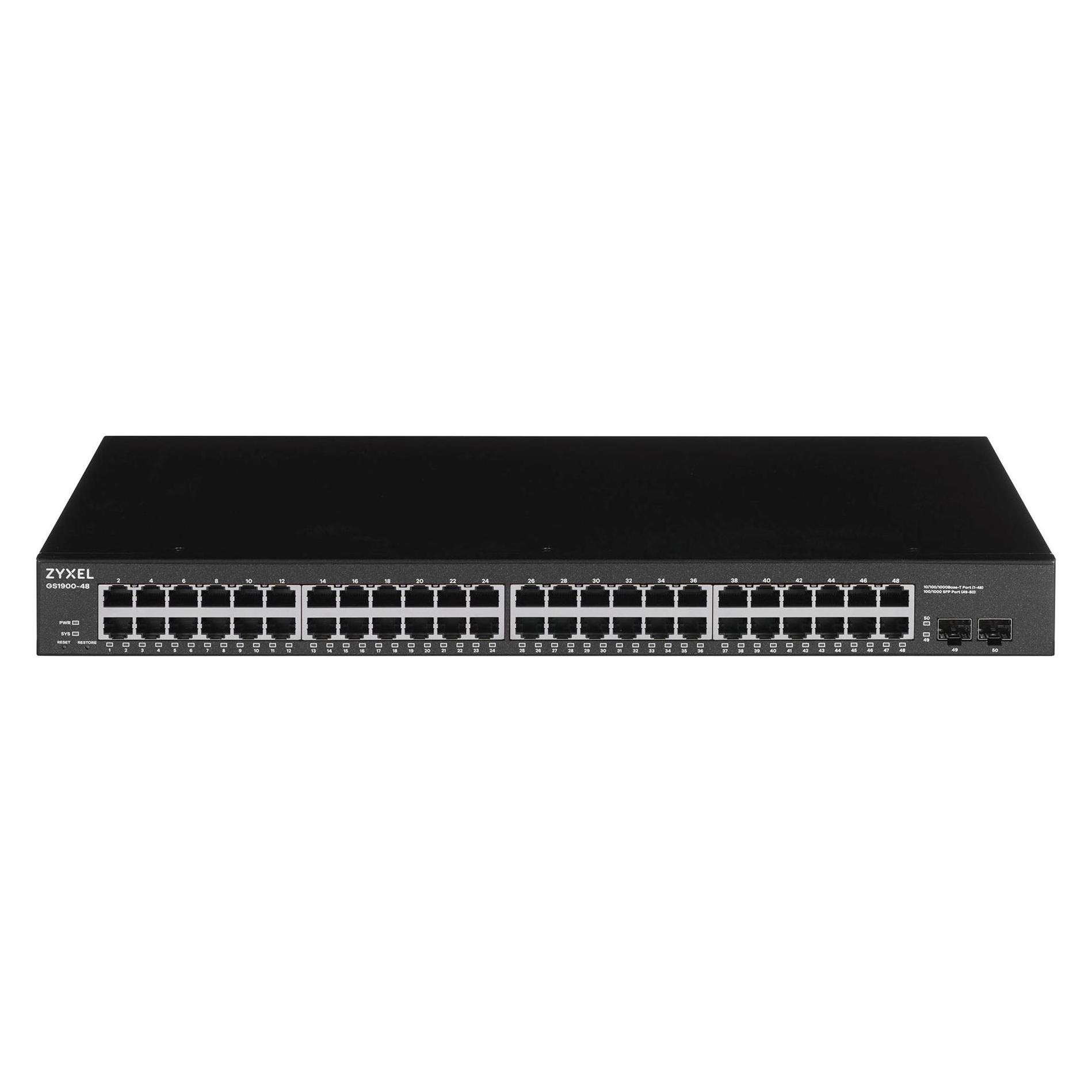Zyxel GS1900-48-EU0102F (50 Ports) (GS1900-48-EU0102F)