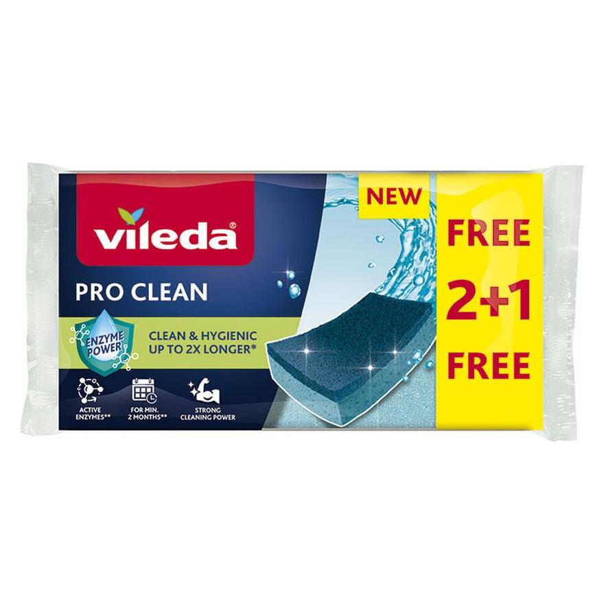Vileda Fce pro clean 2+1 scourer (3 Stk.) (59934367)