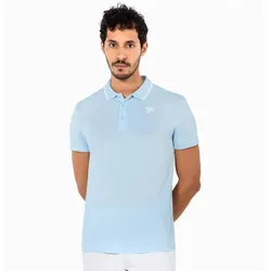 Tecnifibre, Herren, Sportshirt, Team Tech Polo Glacier Man (M), Blau