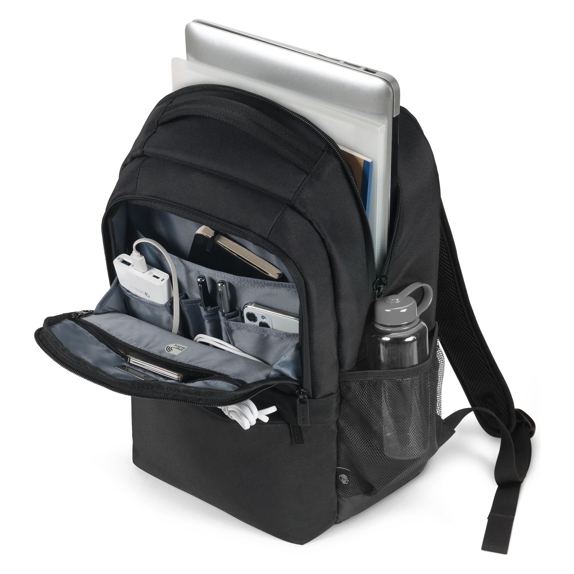 Dicota Backpack Eco Core 13"-14.1" black (19 l) (D32027-RPET)