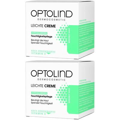 Optolind Empfindl.Haut Leichte Creme 2x 2x50 ml