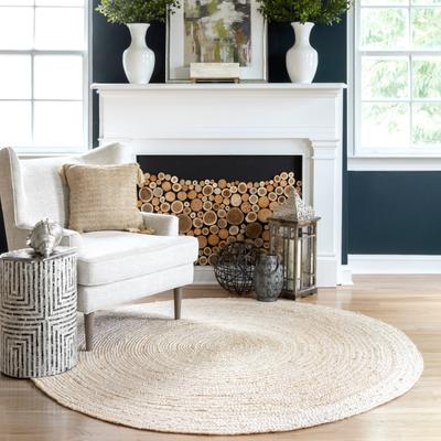 Nuloom Adelaida Farmhouse Jute Area Rug