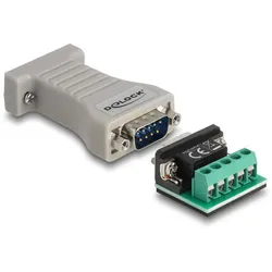 DELOCK Seriell RS-232 DB9 Bu < Seriell RS-422/485 DB9 Ste