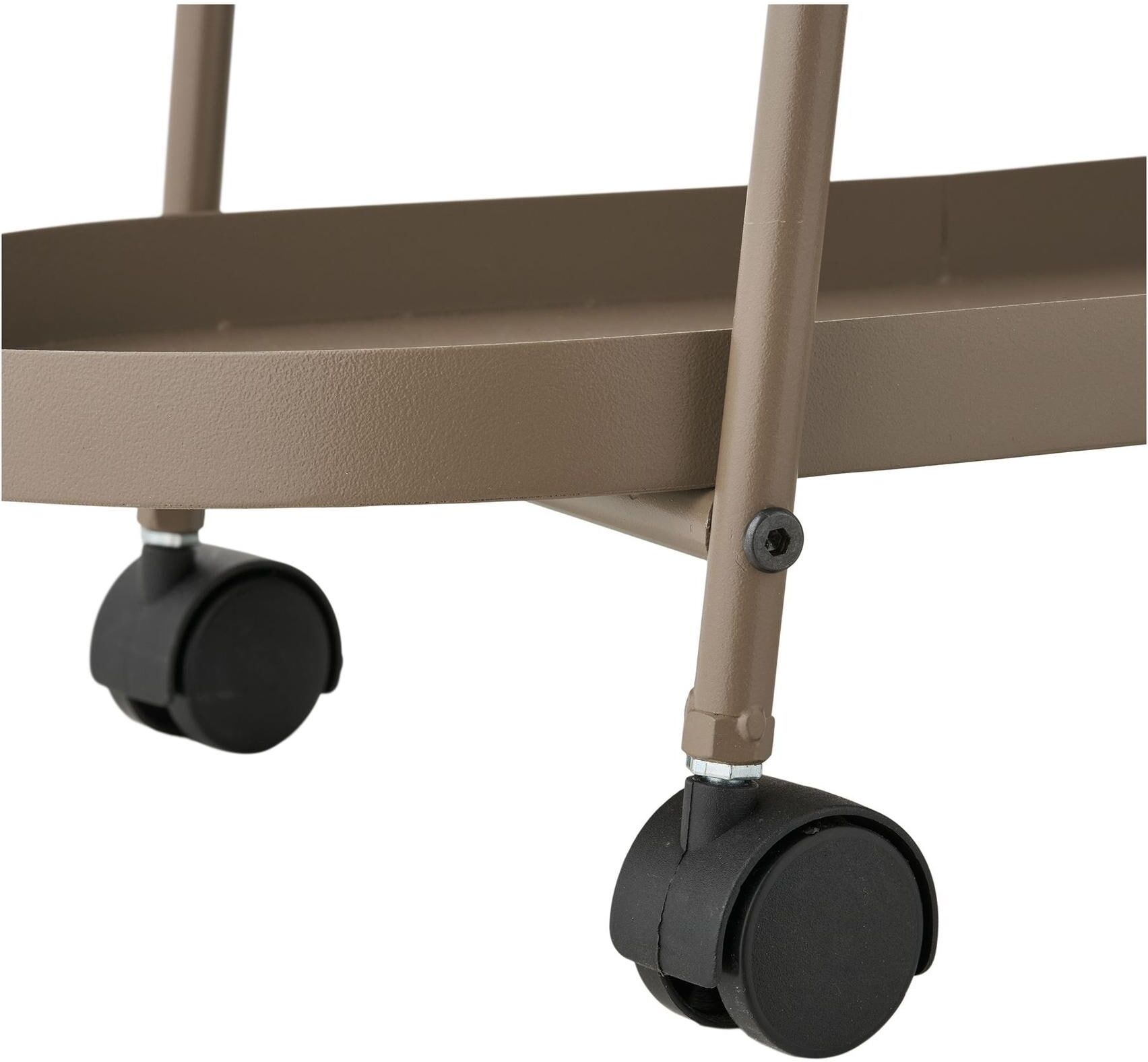 Servierwagen HOUSE NORDIC "Empoli 60 x 27,5 x 64 cm", braun, Rollwagen, Servierwagen braun Einheitsgröße