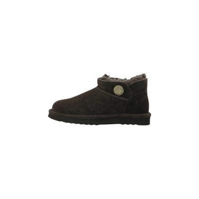Stiefel CA'SHOTT "Ca'Shott Ankle boots CASSIA", Damen, Gr. 38, Normalschaft, braun (schwarz braun), Obermaterial: 100% Leder, Schuhe Stiefel