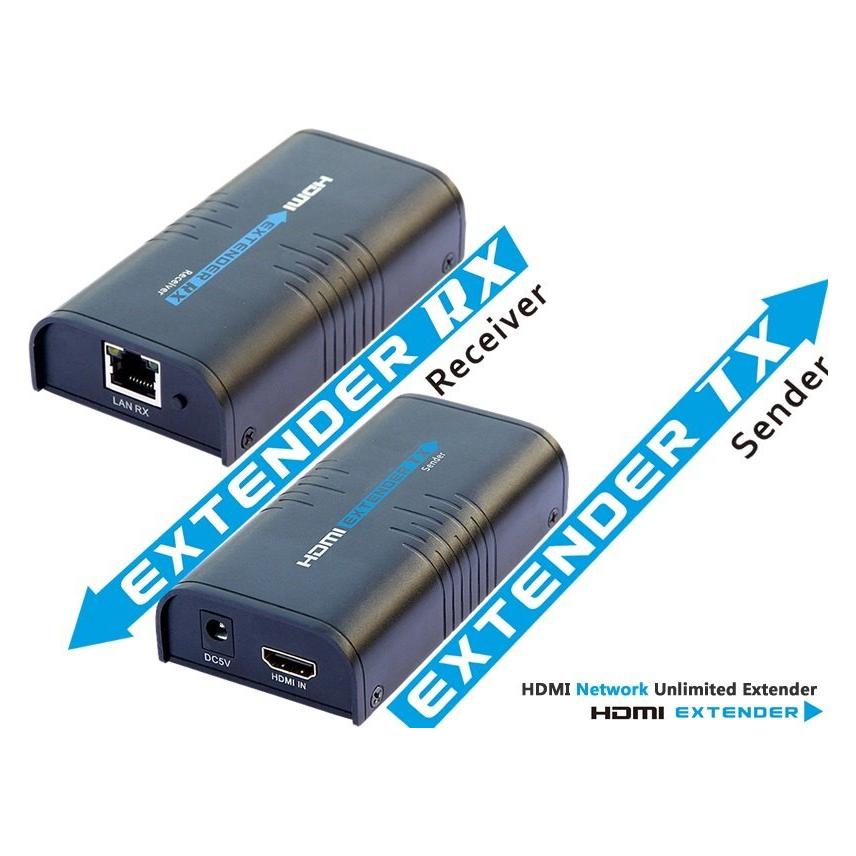 Aten PremiumCord HDMI extender na pÅes LAN,over IP (Extender) (KHEXT120)