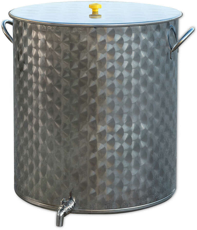 Polsinelli Pentola Inox con rubinetto 300 L