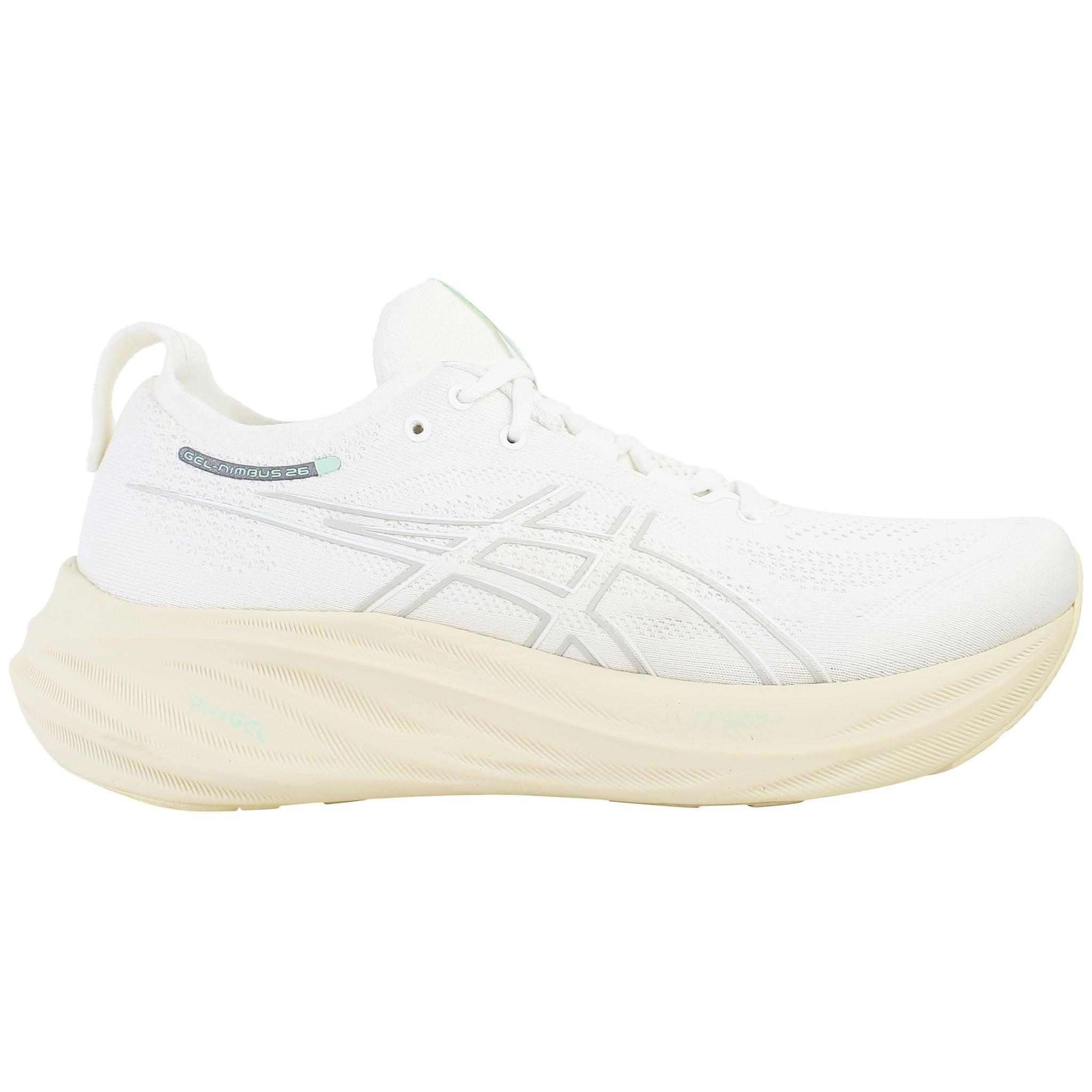 Asics Gel-Nimbus 26 Damen Weiße Laufschuhe