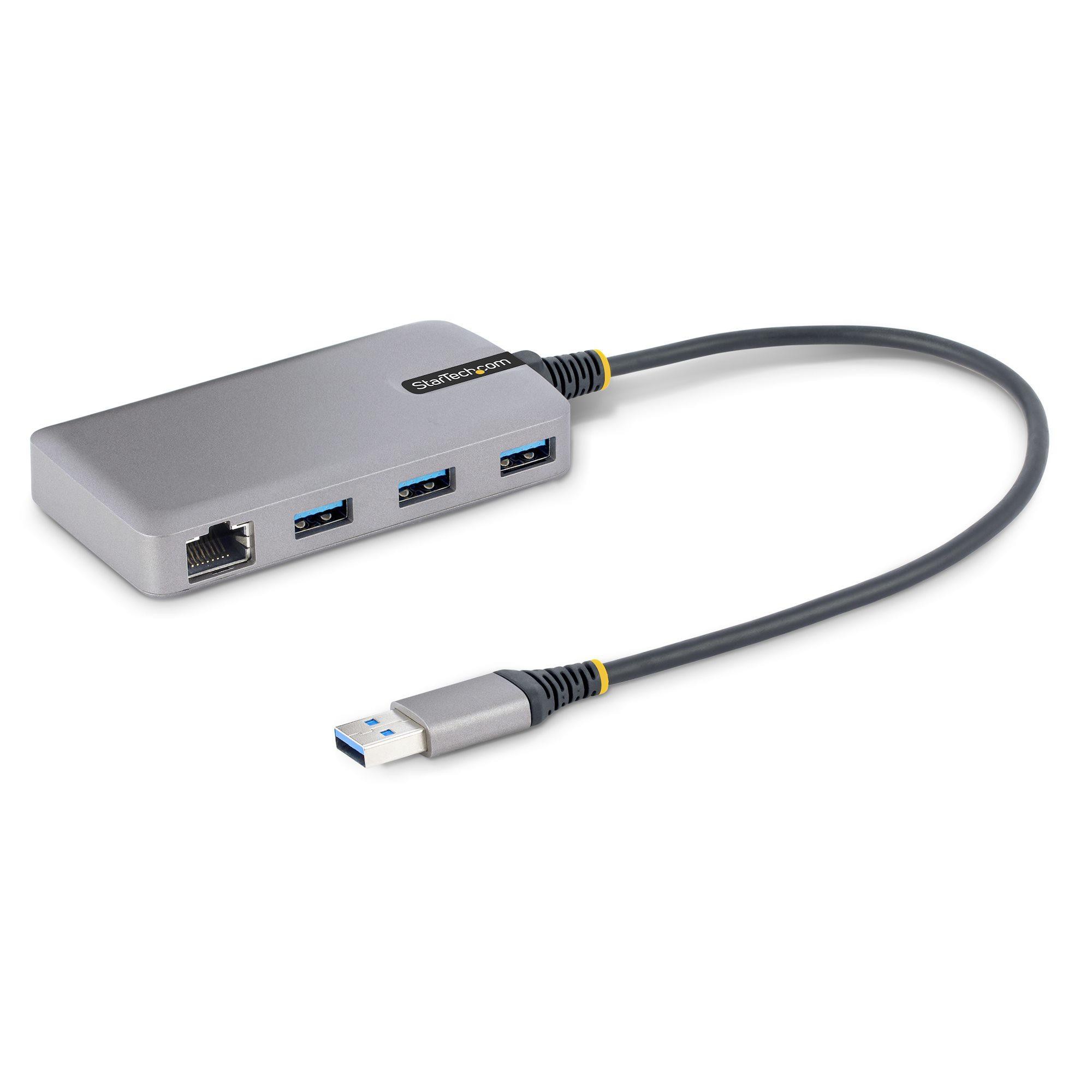 StarTech.com 3-Port USB 3.0 Hub 3x USB-A, 1x GB-LAN 5G3AGBB-USB-A-HUB