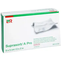 Suprasorb A Pro Calciumalginat Kompr.5x5 Cm 10 St