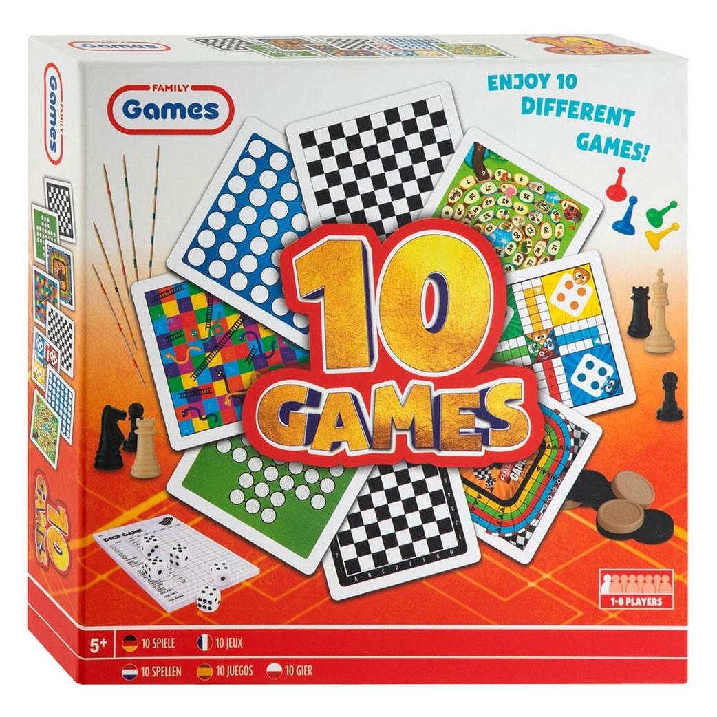 Grafix Klassische Brettspielbox 10in1 (300079)