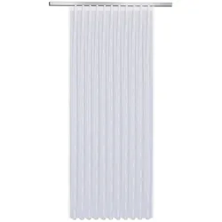 Gerster Collection Fertiggardine Vera 245 x 600 cm Polyester Weiß