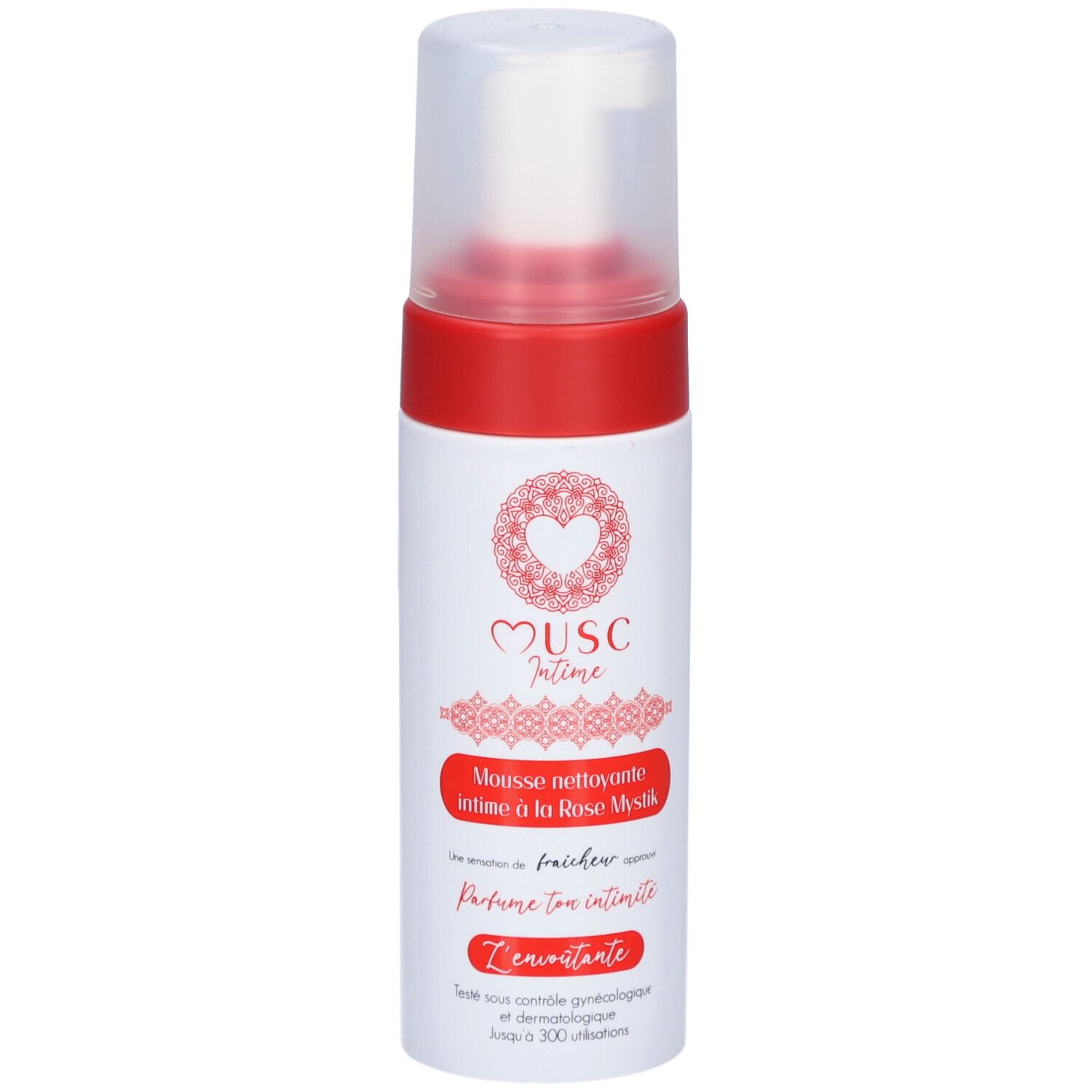 Musc Intime Rose Mystik - l'Envoutante Mousse nettoyante intime 150ml 150 ml Schaum
