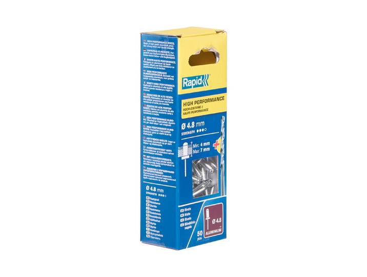Rapid Blindnieten High Performance ⌀ 4.8 × 10 mm 50 Stück