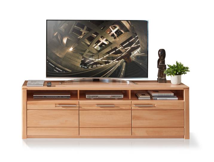 NESTOR ONE TV-Unterteil II, Material Teilmassiv, Kernbuche