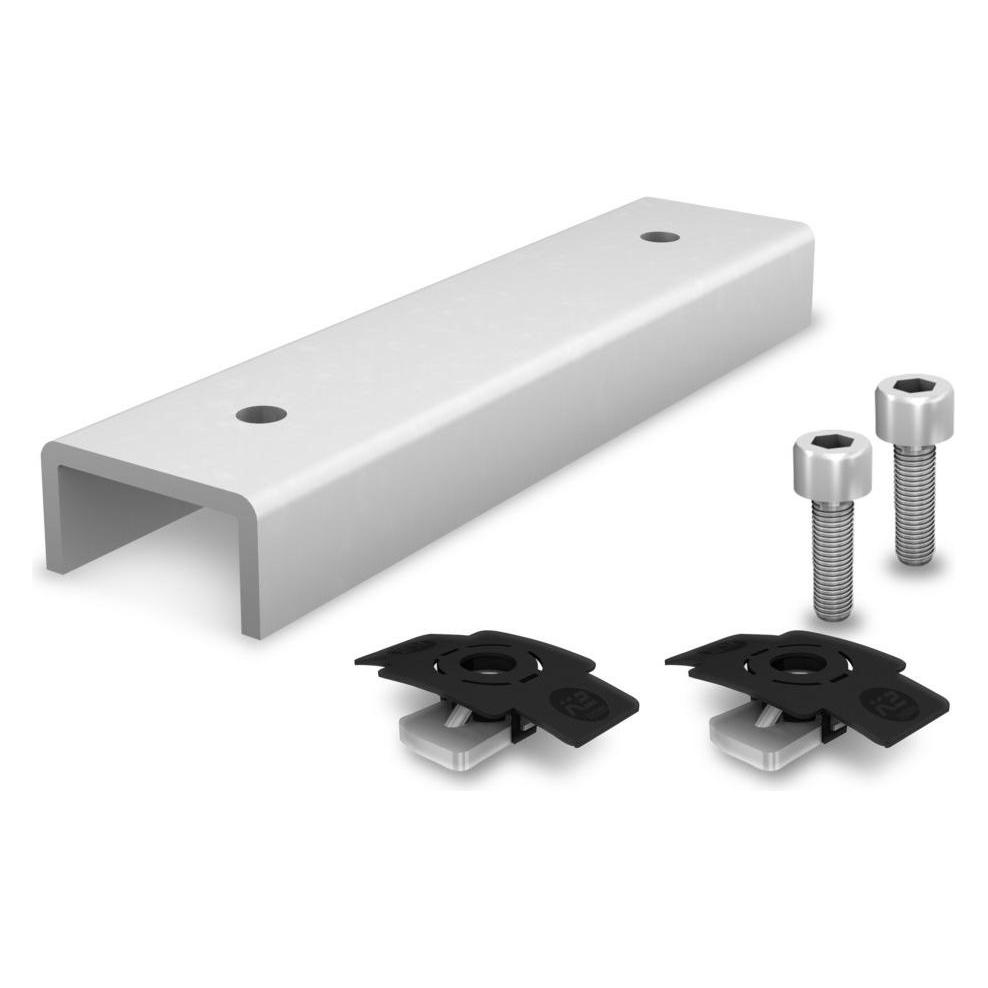 K2 Systems RailConnector FlatConnector 1006039 Set (Solaranlage Montagematerial) (1006039)