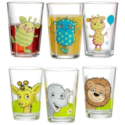 Ritzenhoff & Breker Kinderbecher 6er Set Monsterchen & Dschungeltiere