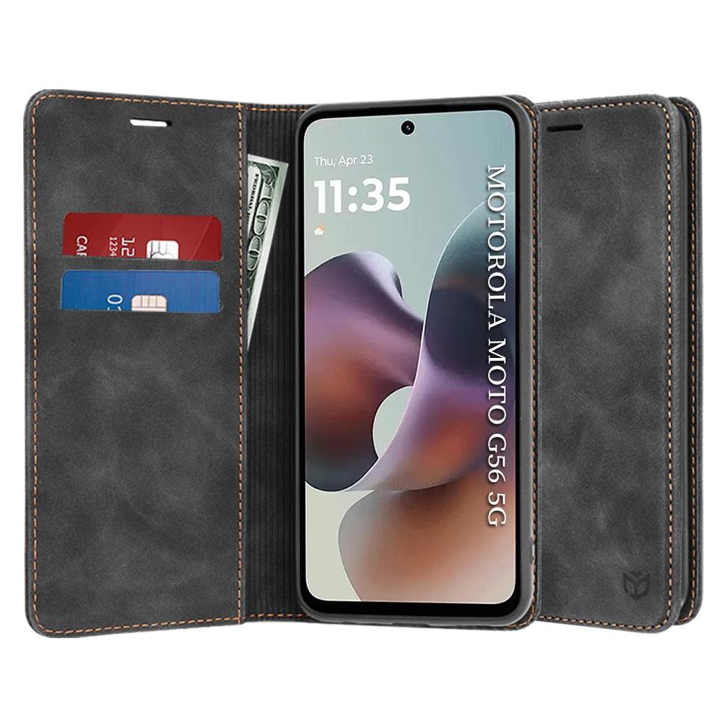 Techsuit - Confy Cover - Motorola Moto G56 - Black (Motorola Moto G56) (60241449)