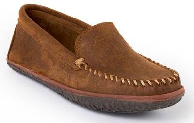 Minnetonka Venetian Tread - Mens 8.5 Brown Slip On Medium