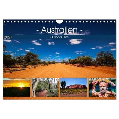 Outback Life - Australien (Wandkalender 2027 DIN A4 quer), CALVENDO Monatskalender