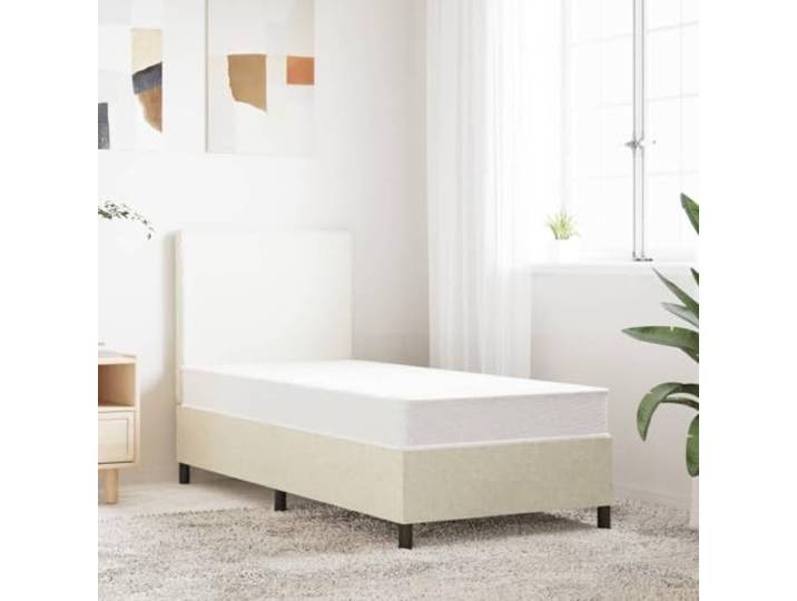 TUERYAFEK Bonnell-Federkern Matratze Mittel 90x200 cm Atmungsaktiver Stoff, abnehmbarer Bezug waschbar bis 40 Grad, geräuschdämpfend, komprimiert verpackt