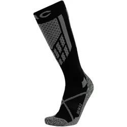 PAC SK 6.2 Merino Technical Pro Skisocken 225 - black-grey 38-41