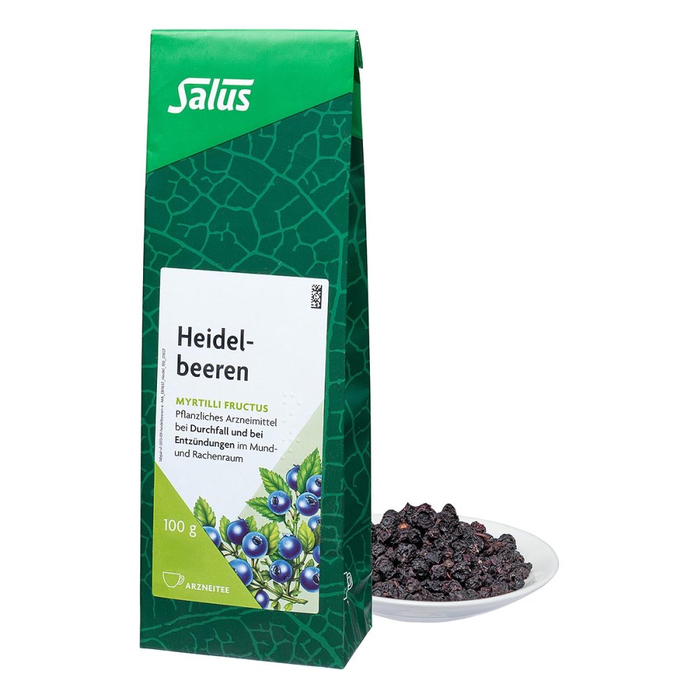 SALUS Pharma GmbH Heidelbeeren Arzneitee Myrtilli fructus Bio Salus 03424930