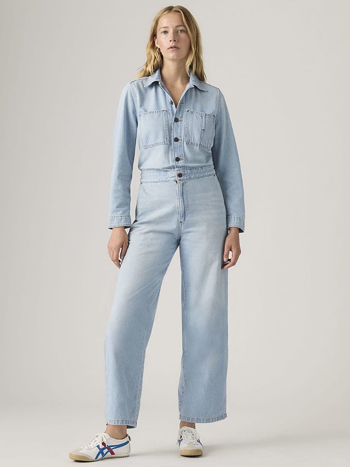 Levi's Jeans-Jumpsuit in Hellblau - M