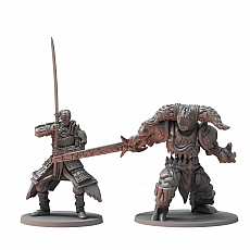 Steamforged Games Dark Souls RPG - The Roleplaying Game - Minis Wave 3 SKU 2 - Sir Alonne & Smelter Demon - englisch 298503