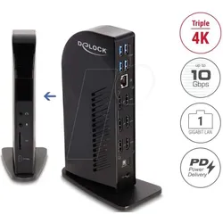 DELOCK 88051 - Dockingstation/Port Replicator, USB 3.2 Gen2 Typ-C
